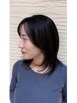 モリオ フロム ロンドン サッポロファクトリー店(morio FROM LONDON)&nbsp;morio 札幌 ミディアムレイヤー シャギーカット