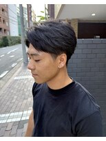 メルシー トータル ブランディング サロン(merci TOTAL BRANDING SALON)&nbsp;刈り上げアップバングスパイキーショートパーマスパイラルパーマ