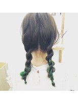 キー(kii)&nbsp;kiiヘンテコ系ヘアアレンジ
