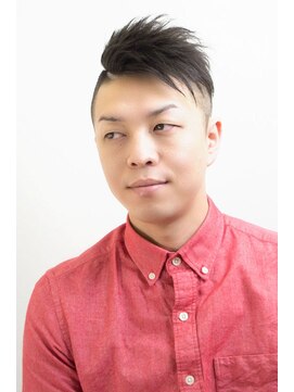 カプリヘアーデザイン(Capri Hair design) 七三ライン★スタイリッシュ・モヒカン