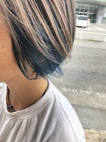 ヘアーデザインフロイデ(HAIR DESIGN freude)&nbsp;外国人風ブルーカラー