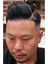アクセプトザワールドバーバー(Accept the world barber) 男気ポンパ×スキンフェード