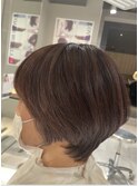 【Lee大阪店】クセ毛収まる小顔ショート/新出奈津樹