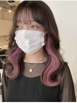 アライブ ハラジュク(ALIVE harajuku)&nbsp;【ALIVE 夕貴】愛されピンクイヤリングカラー♪