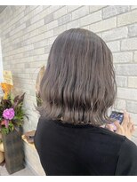 エスケーヘアラウンジ(SK HAIR LOUNGE)&nbsp;SKHAIRLOUNGE #ブリーチデザインカラー#ボブ#グレージュ