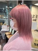 憧れハイトーンベビーピンクカラー☆【多田　華歌】