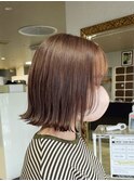 ほんのりピンクベージュ(^^)