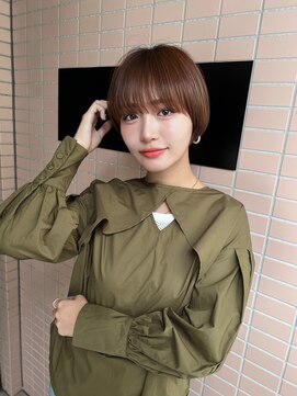 ガリカ(Gallica kinshicho) 【竹之内蔵人】透明感ベージュ/艶髪マッシュショート/小顔ライン