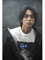 トラ バイ プティパ(Tora by petit pas) ☆センターパート×ウルフスタイル☆/波巻き