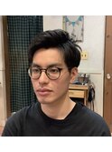 さわやかショート アップバング