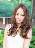 インナーグレージュ/マチルダボブ/前髪/ピンクベージュ/幡ヶ谷