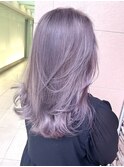 艶と透明感がエモいラベンダーアッシュ