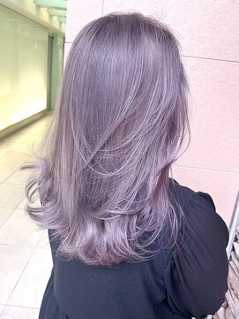 ボイスヘア(voice hair) 艶と透明感がエモいラベンダーアッシュ