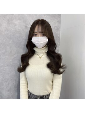 イミュ(IMMU) chocolate brown+layer cut