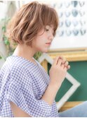 ★デザインカラー大人ハイライトゆるふわボブ10代20代30代★10