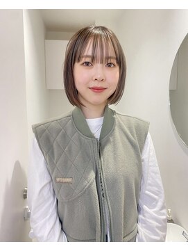 ムード 立川(MHOOD) デザインカラーno.1ボブレイヤーブリーチ