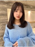 グレージュカラーフェイスレイヤーワンカール【肥田亜沙美】