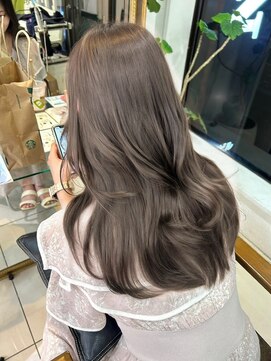 フォルテ 横浜店(FORTE) エアリーロング/美髪/ピンクブラウン/グレージュ/レイヤーロング