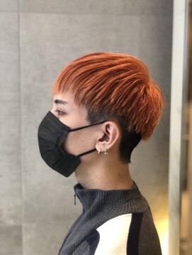 リゲル(rigel) オレンジ×ベージュ