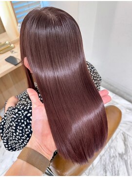 アテナ(ATENA) 乾かすだけで毎日が美容室帰り！髪質改善ストレート＆カラー