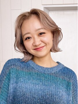 アルバム 銀座(ALBUM GINZA) イメチェンウェーブパーマこなれミディフレンチカジュアル_9966