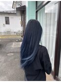 Wカラー☆ネイビーブルー