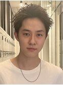 スパイキーショート/ジェットモヒカン/ショートバング/men's