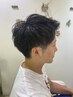 【土日祝日　限定　ご新規】メンズカット＋眉カット