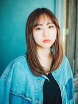 ココカラーアンドカット マルナカ福富店(CoCo Color&Cut)&nbsp;クールアッシュ×ロング☆20代30代40代50代