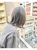 肩ラインミディアムボブ【福岡大名Kchiara瀧本】