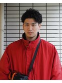 抜け感カールと春アウターのバランス感
