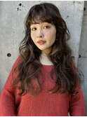 【e.dit tokyo macoto】パーマスタイルロングパーマ