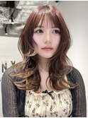 韓国ヘア/レイヤーカット/縮毛矯正/髪質改善/前髪顔まわりカット