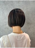ナチュラル&上品なボブスタイル