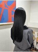 ストレートヘア/黒髪/艶ロング
