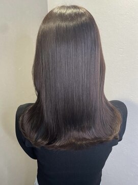 エイム ヘア リンク 長津田店(eim hair rink) ブリーチなしグレージュ