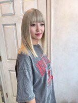 アロマ ヘアー ルーム 新宿3号店(AROMA hair room)&nbsp;ダブルカラー／ブリーチカラー/デザインカラー/ベージュカラー
