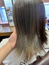 美容室 プラス ワン(PLUS ONE) オリーブベージュカラー