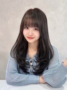 ノアル 大宮店(NOAHL) レイヤー/韓国/韓国風/ハッシュカット/ウルフレイヤー