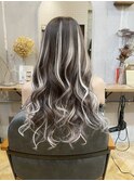 【シールエクステ】ホワイトハイライト