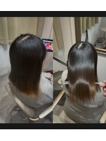 ボクノ 4号店(bokuno)&nbsp;髪質改善矯正の仕上がり