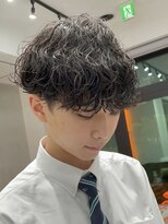 フィフスパーク(fifth PARK)&nbsp;渋谷波巻きスパイラルパーマルーズパーマビジネス2wayメンズヘア