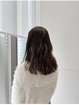 crowndot【銀座】 髪質改善ケアカラー×パープルブラウン【東銀座,銀座美容室】