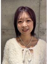 ロンドフルール 大宮東口(Lond fleur)&nbsp;ミニウルフレイヤーカット顔周りカット前髪カット韓国ボブ/大宮