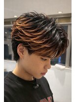 アイトーキョープラスシー 横浜(AI TOKYO+Sea)&nbsp;MEN’S横浜/センターパート/フェザーパーマ/毛流れパーマ/高島町