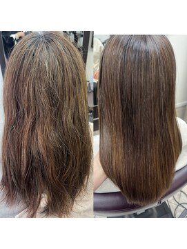 コレットヘア(Colette hair) 【miyu】毛先までまとまる酸性ストレート