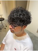 メンズ強めカーリーパーマ【佐藤和弥】
