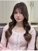 韓国っぽ透け感たっぷりミルキーベージュ