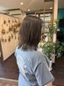 カット＋カラー(ホームケアTR付き)￥18,700→￥16,500