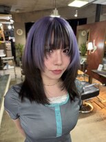 モモ(momo)&nbsp;ハイトーンインナーカラーイヤリングカラー